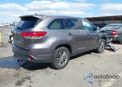 2019 Toyota Highlander Xle from USA, damaged, VIN 5TDKZRFH9KS560471